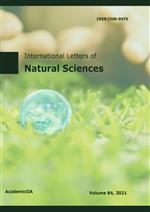 International Letters of Natural Sciences Vol. 84